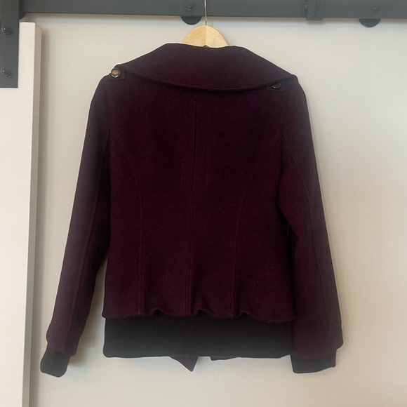 Plum coloured bomber jacket - Picture 2 of 5